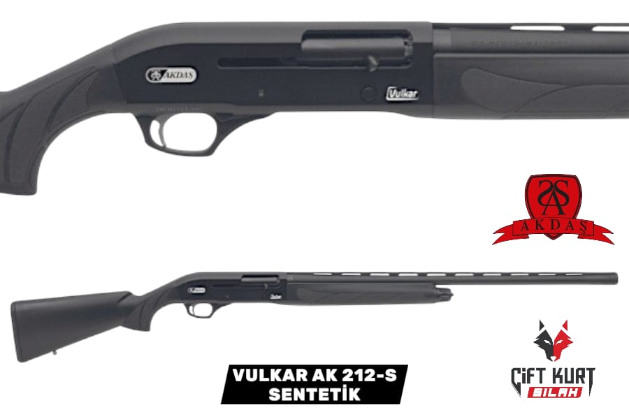 AKDAŞ VULKAR AK212 S (SENTETİK) YİVSİZ AV TÜFEĞİ